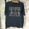 Zach Top Cold Beer And Country Music T Shirt Full Size S-5XL