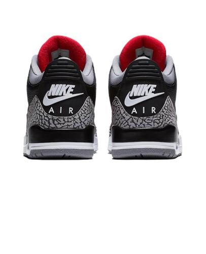 Nike Air 3 Retro Black Cement Grey White Fire Red 3 AJ3 854262-001