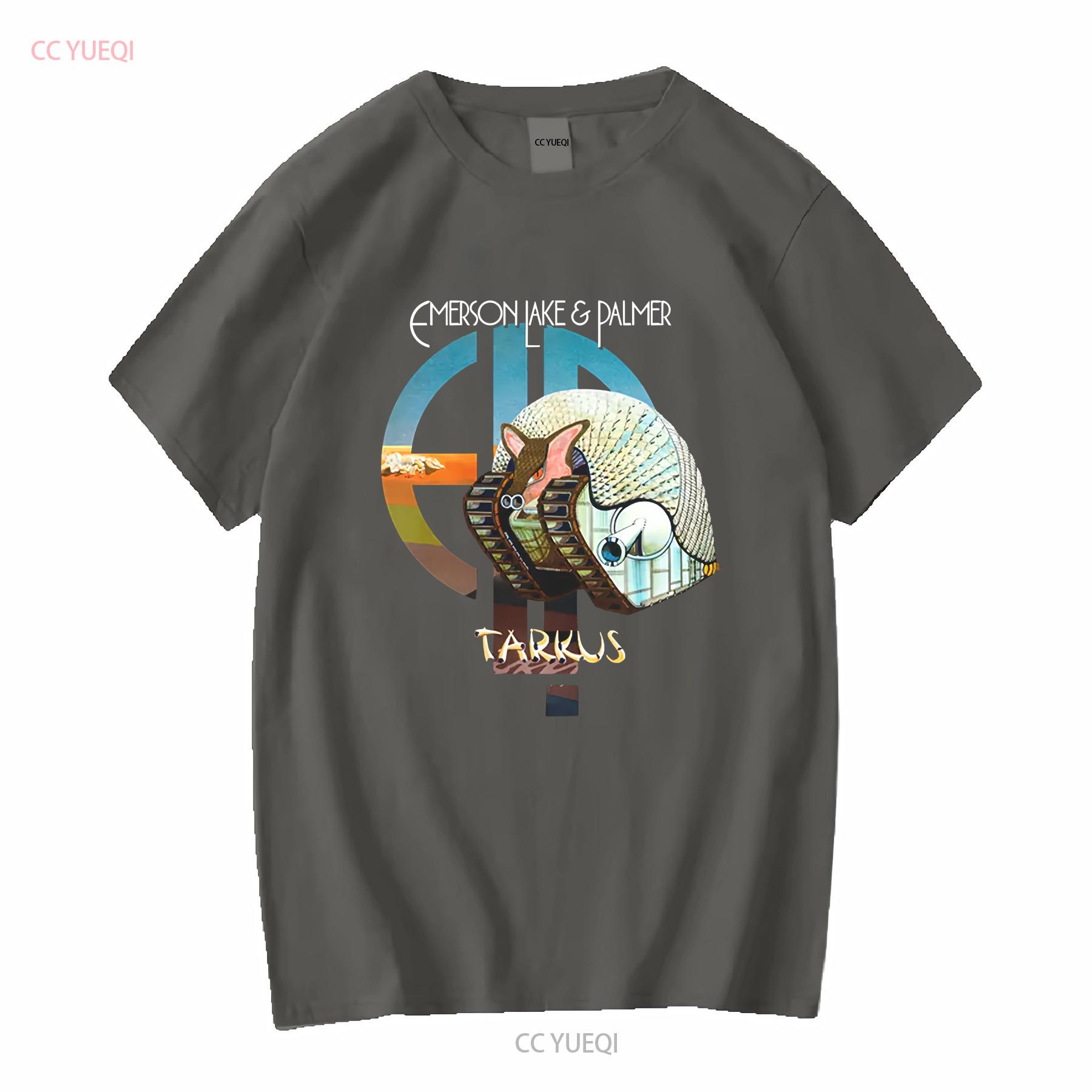 

Tarkus ELP Emerson Lake and Palmer Чорний Розмір S 5XL Футболка AC1625 з довгими або короткими рукавами вінтажний Попрана Унісекс чоловіча мода M