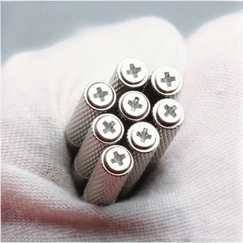 1pc Hand Leather Edge Oil Pen Stainless Steel DIY Leathercraft Side Oil Paint Roller Applicator Leather Dye Painting Tool