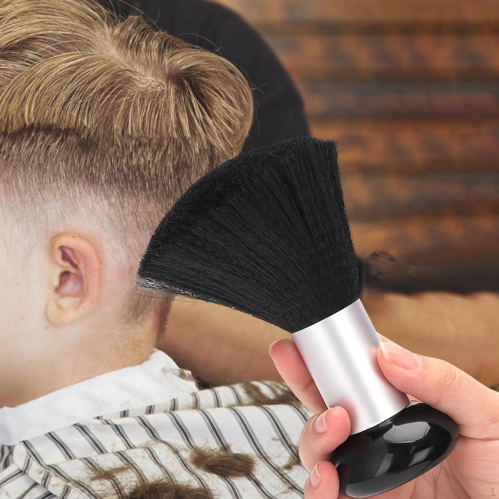 15cm Barber Neck Duster Brush Facial and Hair Remover Accessories Multipurpose Wooden Handle