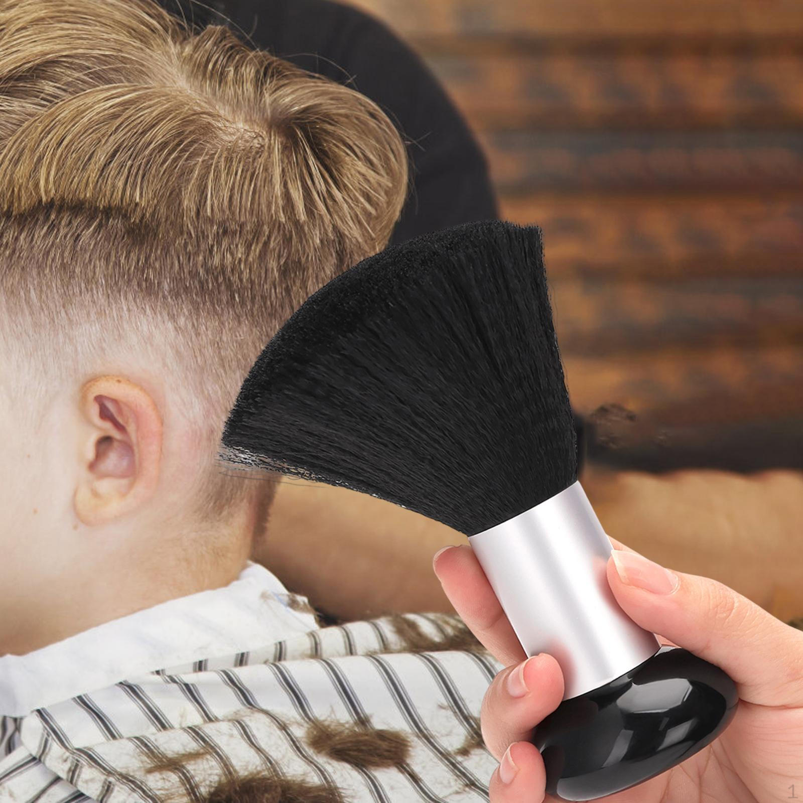 

15cm Barber Neck Duster Brush Facial and Hair Remover Accessories Multipurpose Wooden Handle Style G