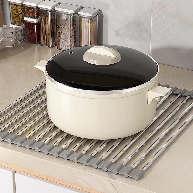 ZISIZ Foldable Under-Sink Storage Rack