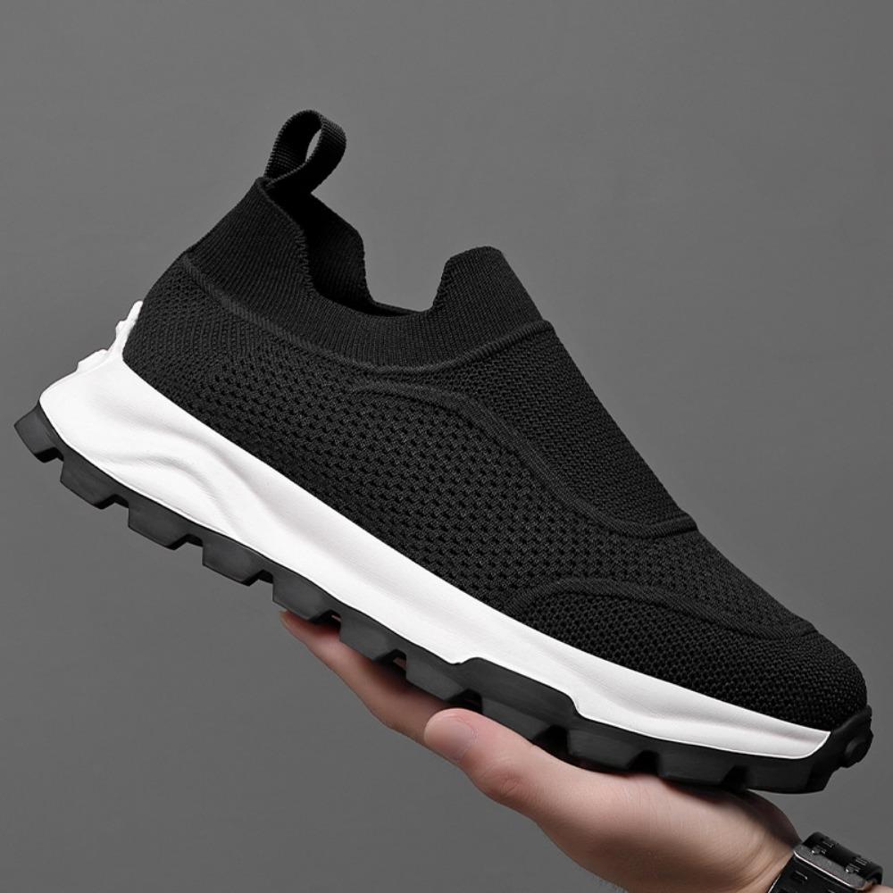 Fashion Sports Shoes for Men 2025 Spring/summer New Breathable Fabric Shoes One Foot Lazy Casual Sneakers Lightweight Thin Men's Shoe