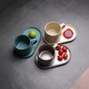 Ceramic Coffee Cup And Saucer Set, Light Luxury Daily Coffee Cup, Household Hot-Selling High-Value Water Cup