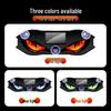 Smart Solar Car Atmosphere Light: Devil's Eye, No Wiring, Multi-Mode Decorative & Safety Light