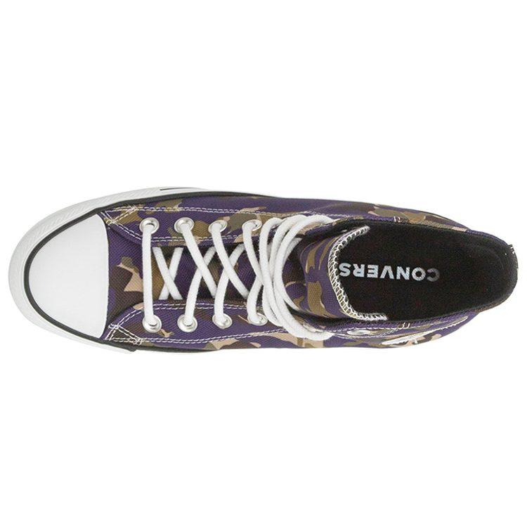 Converse Chuck Taylor All Star Allover Camo High Top Purple 165914C
