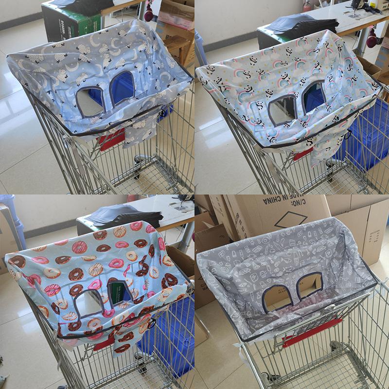 Children Supermarket Grocery Shopping Cart Cover Baby Seat Pad Anti-Dirty Waterproof Covers Kids Portable Traveling Seat Cushion