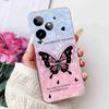 For Realme GT 7 5G 2025 RMX5061 Case Cute Girl New Flowers Soft Silicone TPU Cover For Realme GT7 GT 7T 5G Global Phone Cases