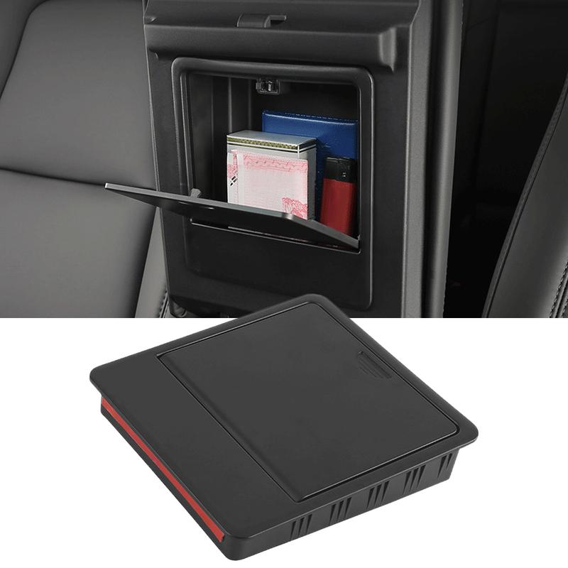 1pc ABS Car Armrest Holder Box Center Console Organizer Armrest Hidden Storage Box for Tesla Model 3 Y 2017- Accessories