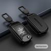 Baojun E100/200/310/530/360 Car Key Case - Metal and Leather Key Shell with Buckle