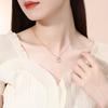 Tancise S925 Sterling Silver Luxury Personality Pendant Necklace Women's Classic Tide Necklace