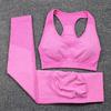 European & American Women's Butt-Lifting Seamless High-Waisted Yoga Pants & Bra Set
