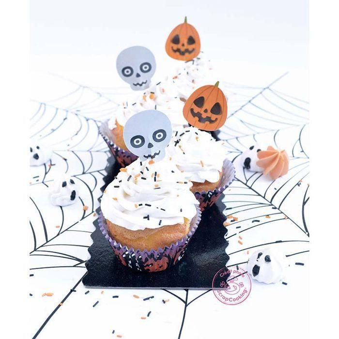Halloween Decoration Kit for 24 Cupcakes