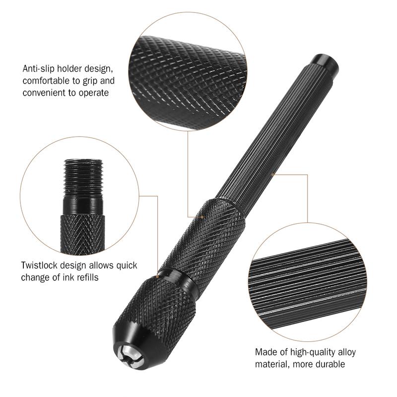 Tatuagem Body Art Tool Marcador de transferência de pele Ferro Reutilizável Suporte para caneta