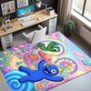 Game Rainbow Friends Pattern Rug, Indoor/Outdoor Mat, for Picnic, Gameroom, Bedroom, Office, Living Room, Home Decor Carpet, Birthday Gift