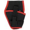 Portable Electrical Tool Bag Waist Hanging Pack MultiFunction Drill Holder Holst Pouch(Red )