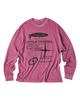 TRAVEL Reason Trail Pigment Long Sleeve Magenta
