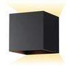 Facade Wall Lamp Outdoor LED Sconce 6W Ip65 Up Down Loft