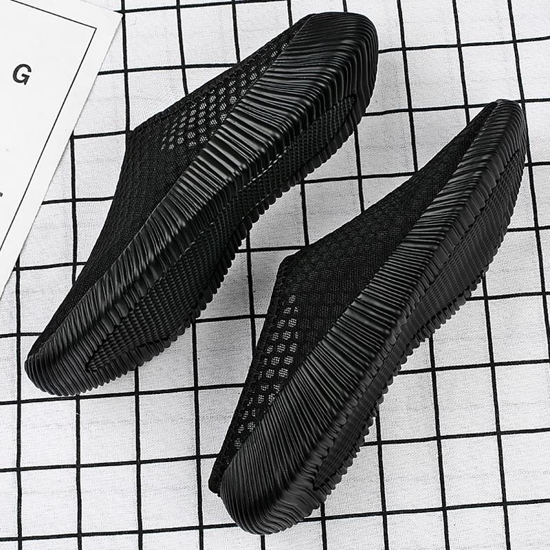 Summer Women's Shoes Fashion Black Outdoor Casual for Women Sneakers Flats Shoe Walking Mesh Breathable Solid Color Loafers