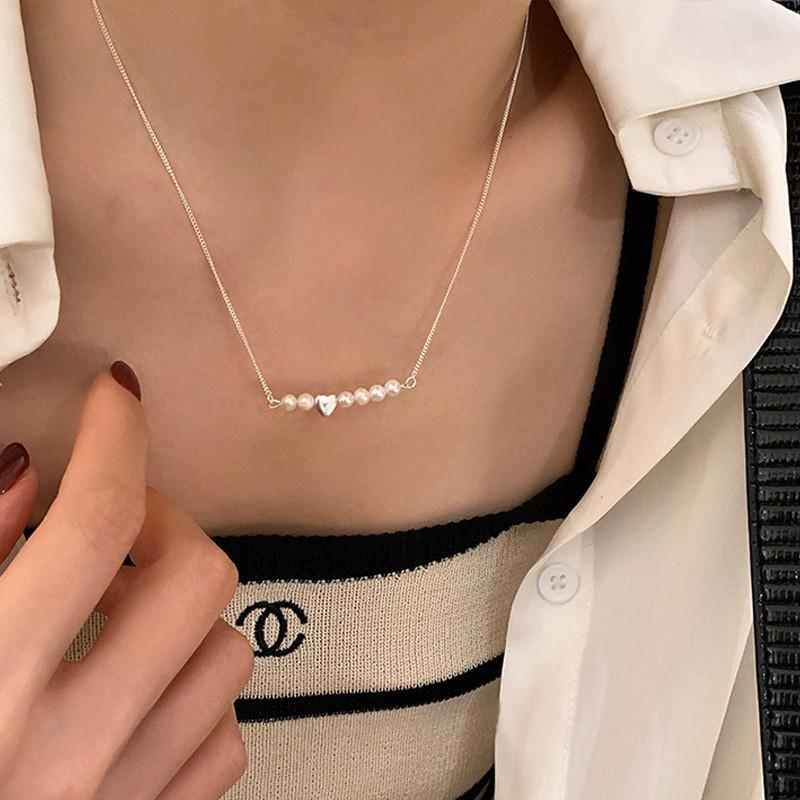 2023 Double-Layer Retro Pearl Necklace for Women - Luxury High-End Design Clavicle Chain