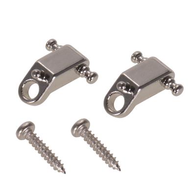 2 stücke Elektrische Gitarre String Roller Retainer Guide Gitarre Ersatzteile Zubehör mit Montage Schrauben