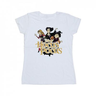 Hocus Pocus Damen/Damen Strike A Pose Baumwoll-T-Shirt