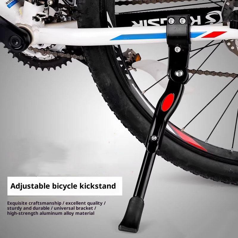 Adjustable Bicycle Kickstand Parking Rack Bicycle Side Support Kickstand For 22 24 26 Inch Mountain Bike 1Pc