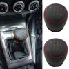 Leder 5 6 Geschwindigkeit MT Auto Getriebe Shift Halsbänder für Chevrolet Cruze Limousine Fließheck 2009-2016 Schaltknauf Handbremse abdeckung FR