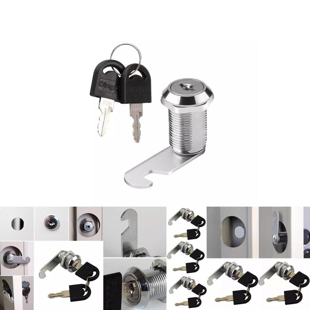 Hochwertiges Metalllegierungs-Nockenschloss für Tür, Spind, Schrank, Briefkasten, Schublade, Schrank