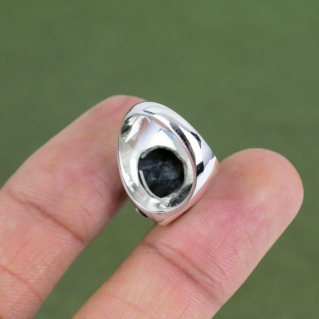 Picasso-Jaspis Ring 925er Sterling Silber Ring Sehr Schöner Silberschmuck Echter Edelsteinring Handgefertigter Ring Für Geschenk Erhältlich In Ringgröße