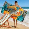 Vibrant Sea Turtle Design A Must-have Beach Towel for Beach Travel