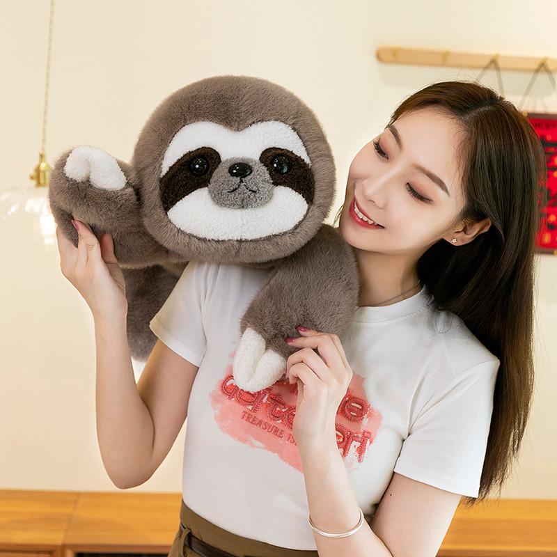 Plush Monkey Toy Cute Cartoon Pp Cotton Filling Soft Short Children Doll Gift