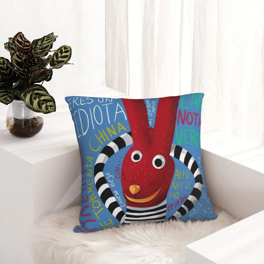 31 Minutos Pillow Cases 31 Minutes Chilean Comedy Cushion Cover Vintage Zipper Decor Pillowcover For Home 40X40Cm