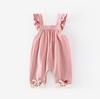 2025 Autumn Baby Denim Romper: Fashionable Korean-Style Rabbit Overalls
