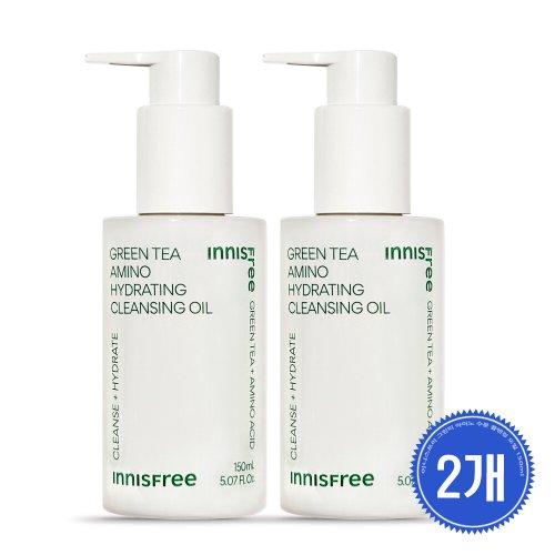 

Innisfree Green Tea Moisturizing Amino Cleansing Oil 150ml (2 units)