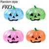 Měkké dýňové mačkací hračky 1/4 ks Halloweenská hračka na uvolnění stresu, Usměvavá hlava, Party drobnosti, Průhledná třpytivá hračka na kancelářský stůl pro zmírnění úzkosti, Pomalý odraz