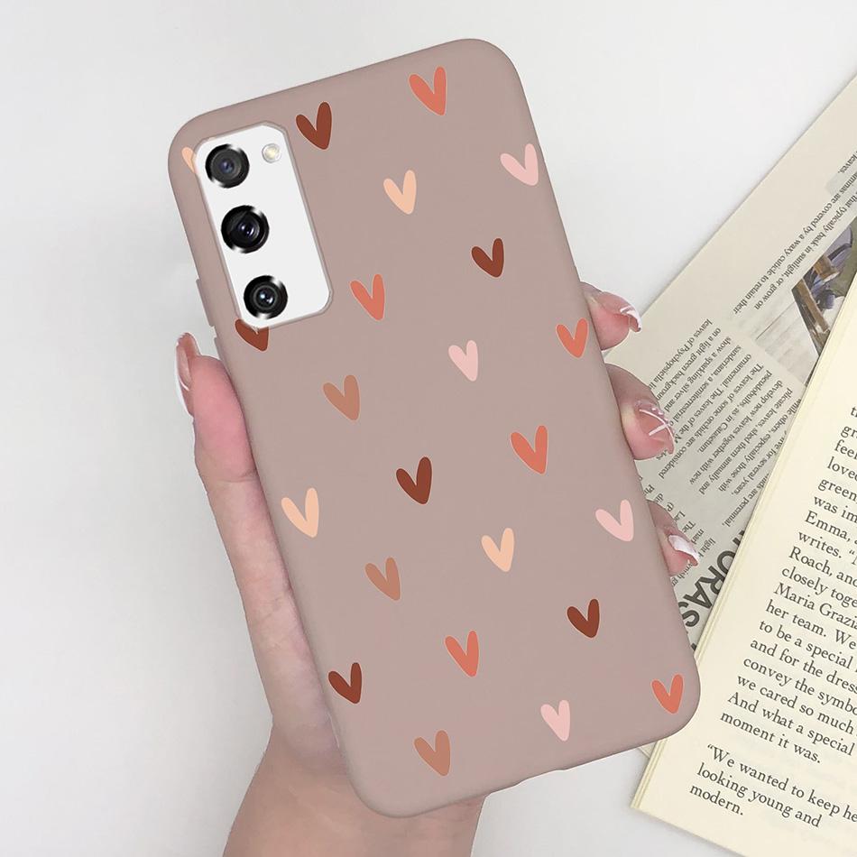 Case for Fundas Samsung Galaxy S20 FE S 20 FE S20FE Case Samsung S20 FE Phone Silicone Flower Cute Soft Back Cover Cases Bumper