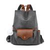 PU Backpack Female Commuter Backpack Student School Bag