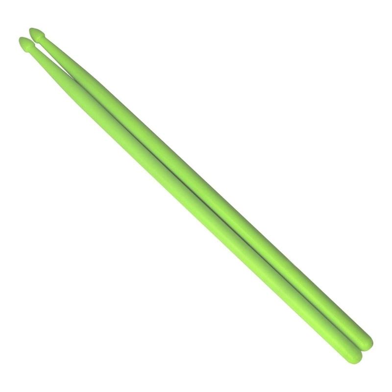 

Luminous Light Up Drum Sticks 5A Nylon Drumsticks Stick Stage Performances Fluorescent Drumsticks for Kids Adults зелений