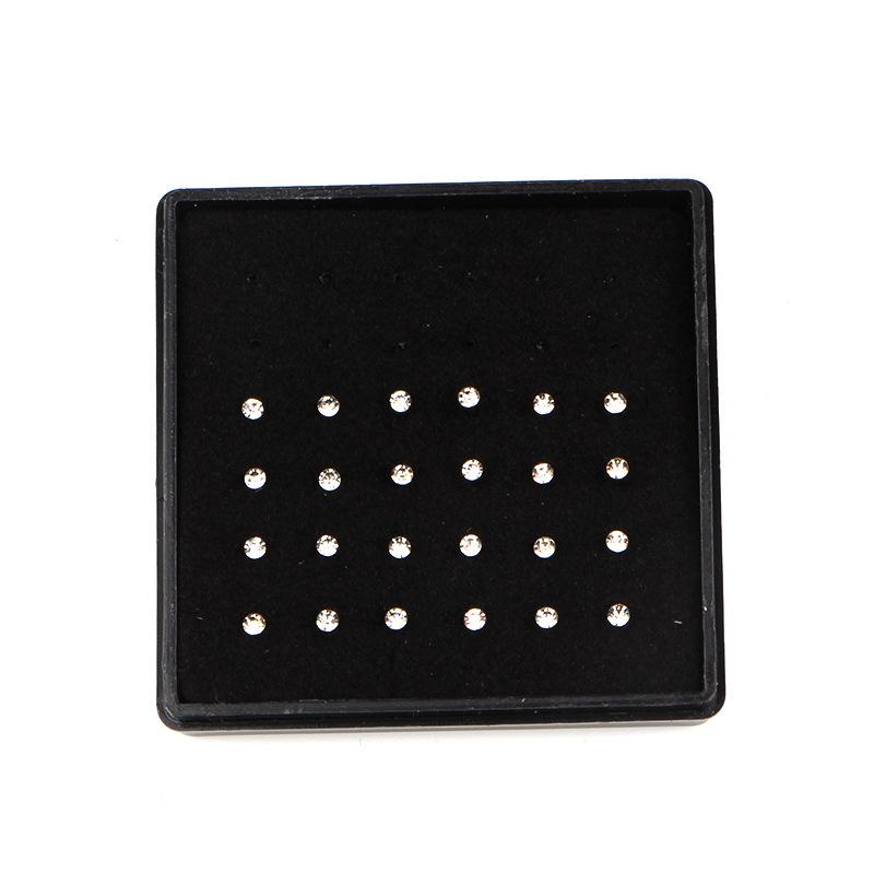 1 Set of stainless steel piercing jewelry nose jewelry kit - mini nose stud body piercing jewelry