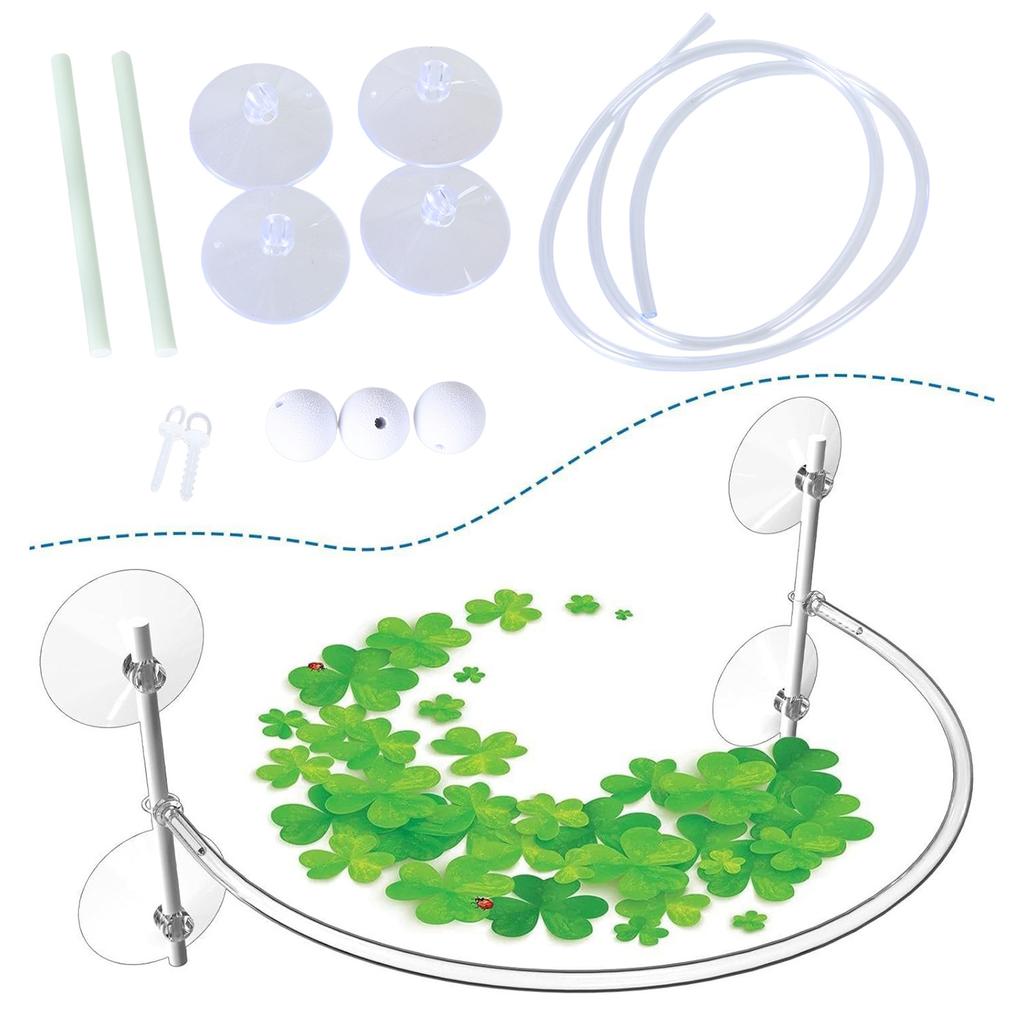 Aquarium Schwimmpflanzen-Gehege Schwimmpflanzen-Zaun Futterringe für Aquarien Haushaltsaquarium-Zubehör