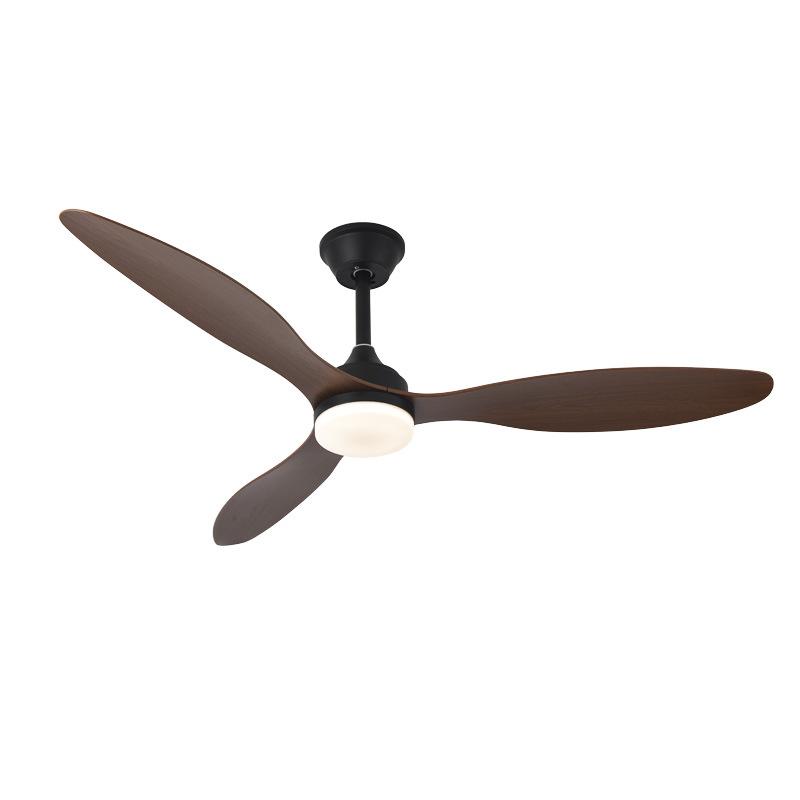42/52-Inch Three-Blade Large Ceiling Fan Light for Bedroom, Dining, and Living Room