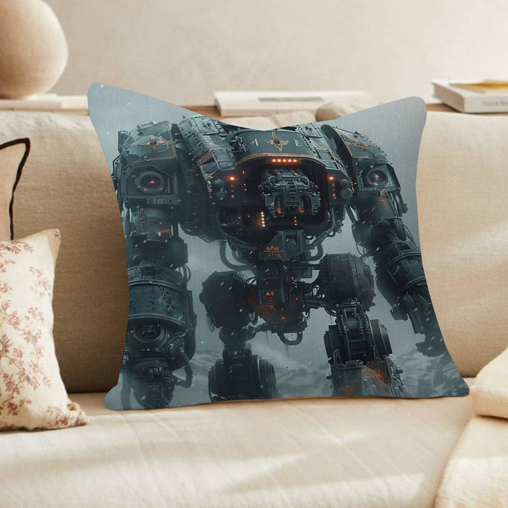 Hot Anime WWarhammerS Pillow Cushion Cover Pillowcase Living Room Sofa Home Decor Customized