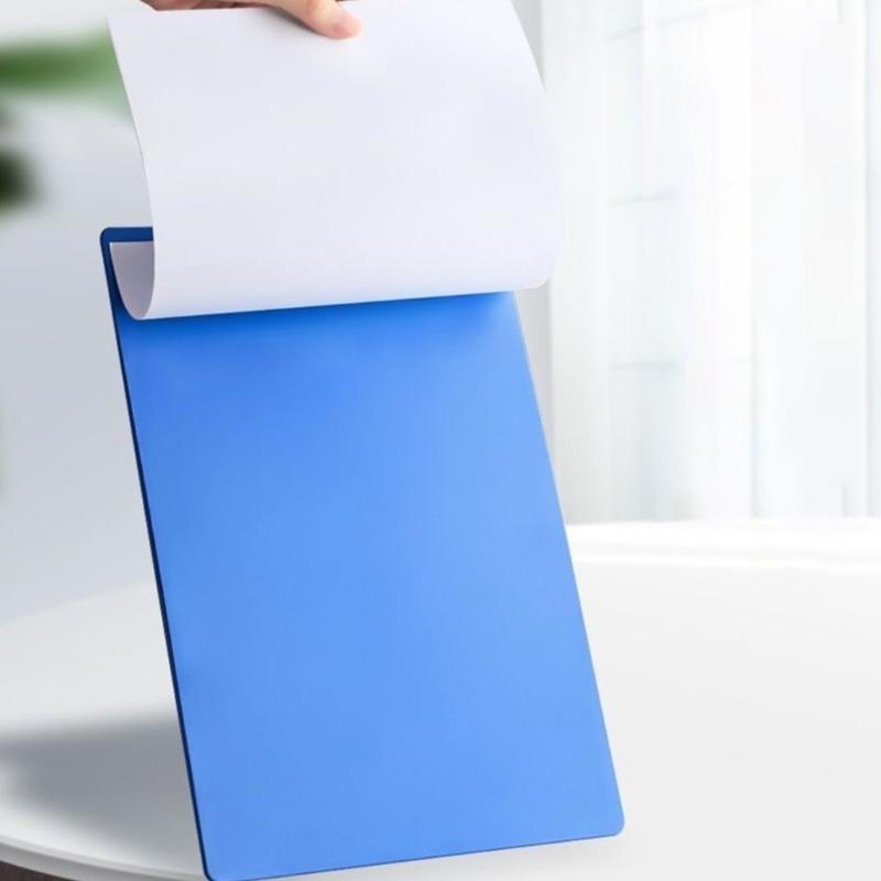 Klemmbrett mit einziehbarem Aufhängehakenständer Größe Klemmbrett Metallklemme Klemmbrett 12x8,8 Zoll Schreibbrett für Büro