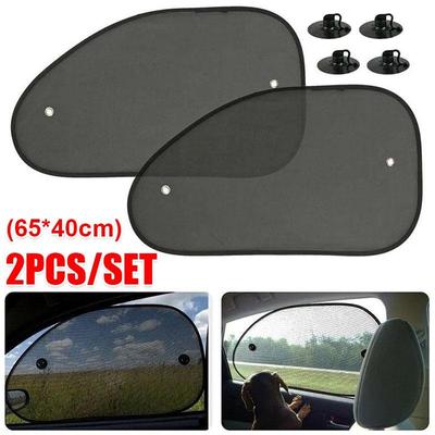 2PCS/SET Auto Přední boční okno Sluneční clona Ochranný kryt sluneční clony (Rozměr 65*40 cm)