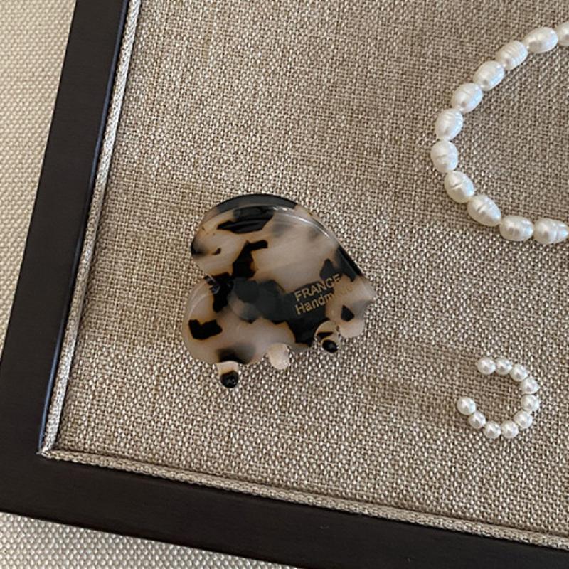 5 Stück Kunstperlen-Ornament Krallenklemmen, Elegant & Schick Große Größe Haarspangen Haarclips Accessoires für Frauen