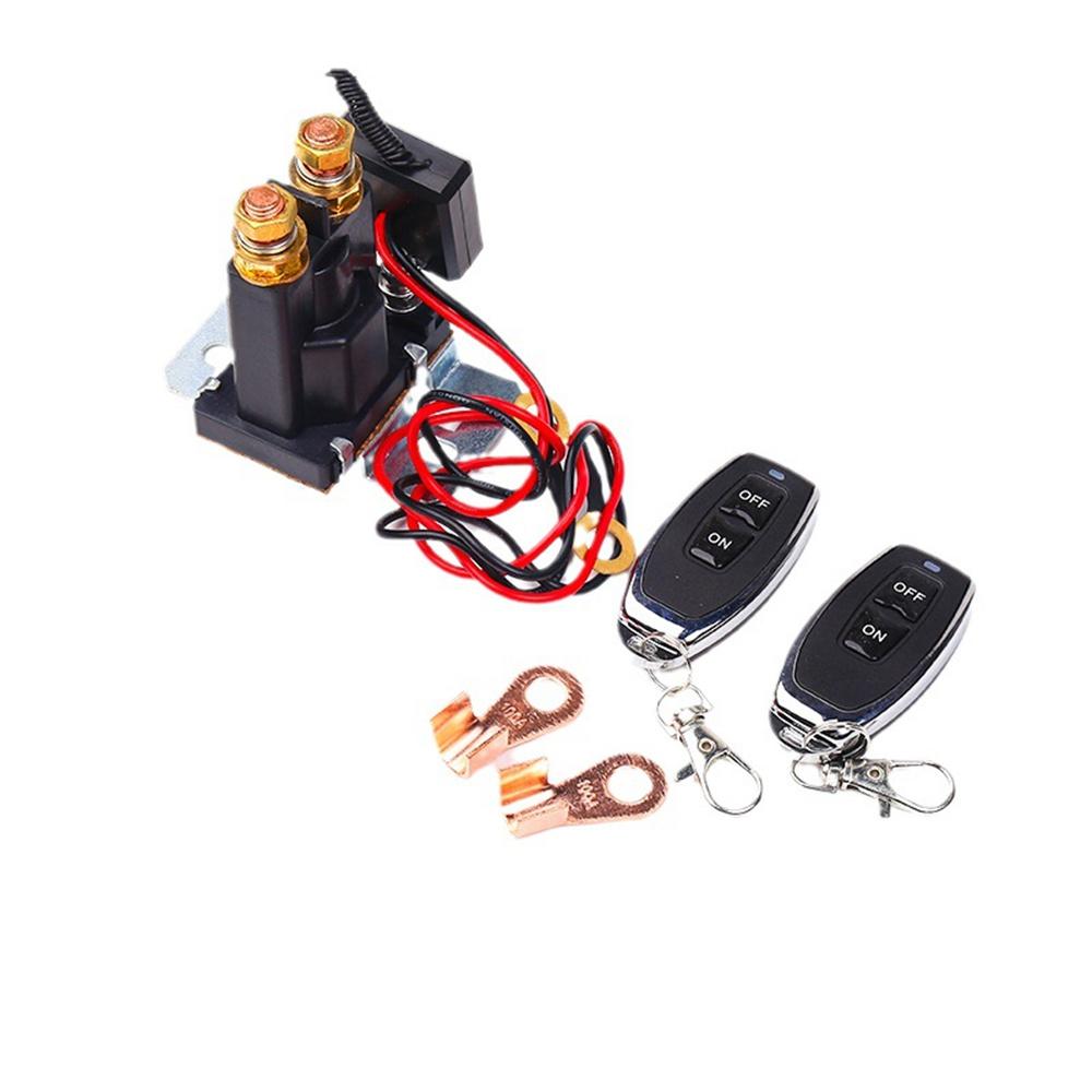 12V 500A Car Battery Disconnect Isolator Switch W/ 2 Wireless Remote Control Key