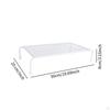 Stand Riser Rack Space Saving Sturdy Multifunctional Desk Shelf Display for Dorm