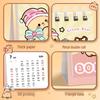 2026 Capybara Cartoon Desk Calendar: Cute Mini Monthly Calendar for Students and Offices